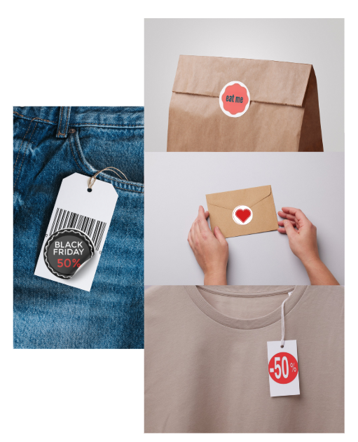 Etiquetas personalizadas