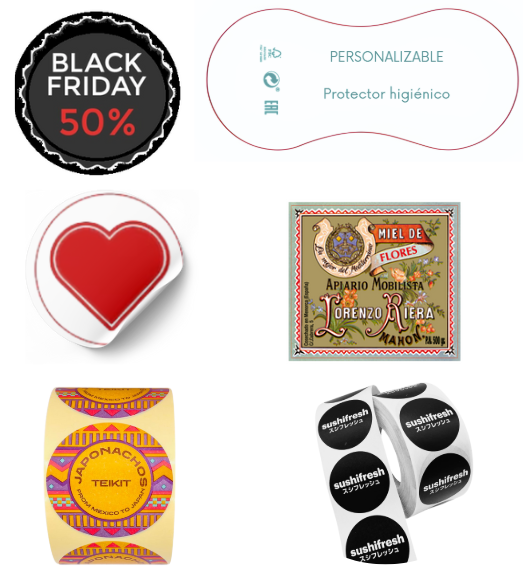 Etiquetas personalizadas