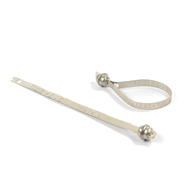 Precinto de seguridad metálico