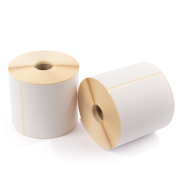 Etiquetas adhesivas en rollo anónimas